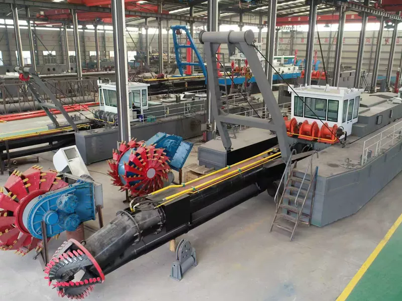 Channel Dredger Ship