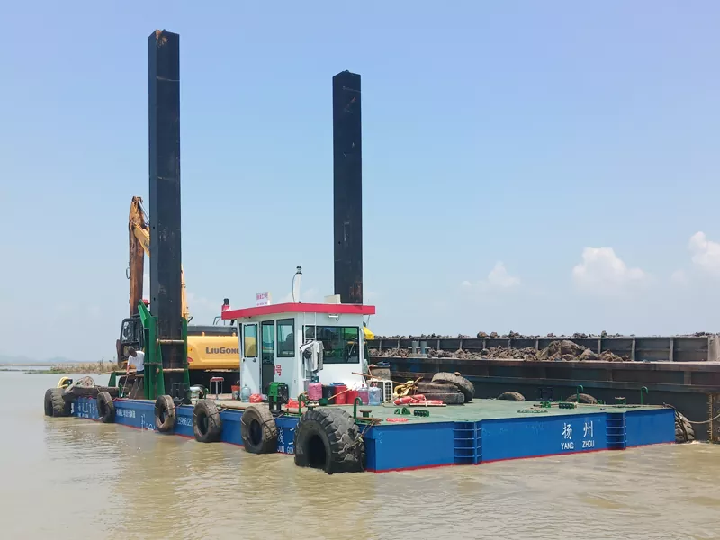 Piattaforma per escavatore Spud